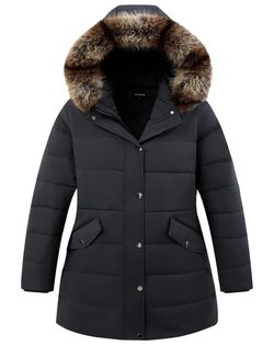 Women's Pefflarge Parka Down Coat — Size XXL — Like New