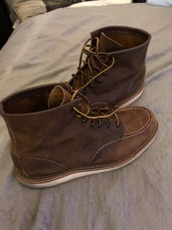 Redwing heritage mock toe.