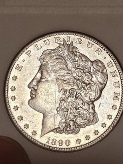 1890 CC Morgan Silver Dollar