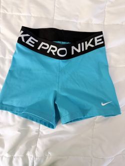 Nike Pro Turquoise Athletic Shorts
