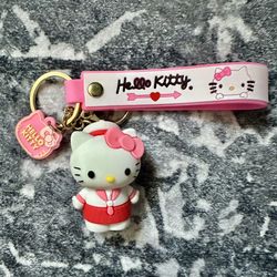 PINK- New HELLO KITTY Keychain 