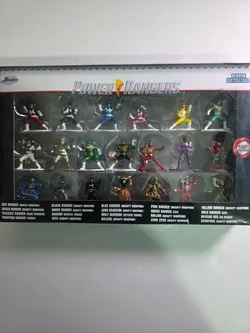 Jada Nano Metalfigs Power Rangers Set 20 Die-Cast Figures
