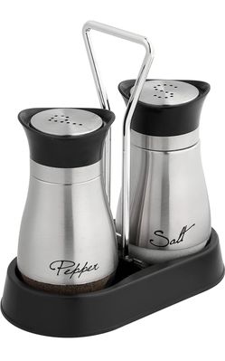 Stainless Steel Salt & Pepper Shaker Set
