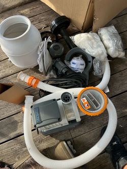 Sand filter for small and large pools