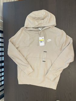 Nike Club Fleece Pullover Hoodie Rattan Men’s Small BV2654-206