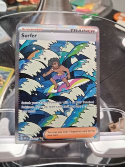 Pokémon Surfer Trainer Card 293/217 Holo