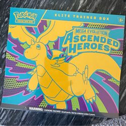 SEALED Pokémon Ascended Heroes Elite Trainer Box