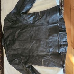 Chamarra Negra Size M New