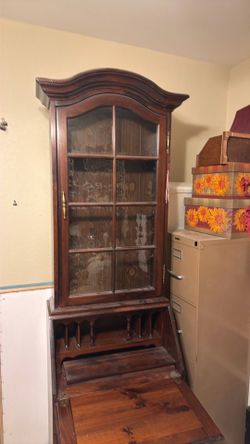 A desk cabinet