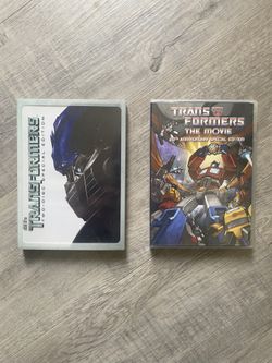 Transformers Combo DVD Lot 
