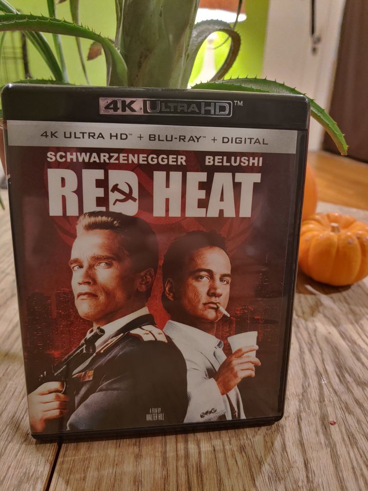 Red Heat 4K UHD + Remastered Blu-ray disc
