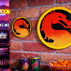 Mortal Kombat custom sign