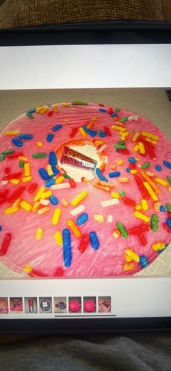 Donut mini blanket