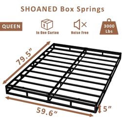 Queen 5 Inche Box Spring 