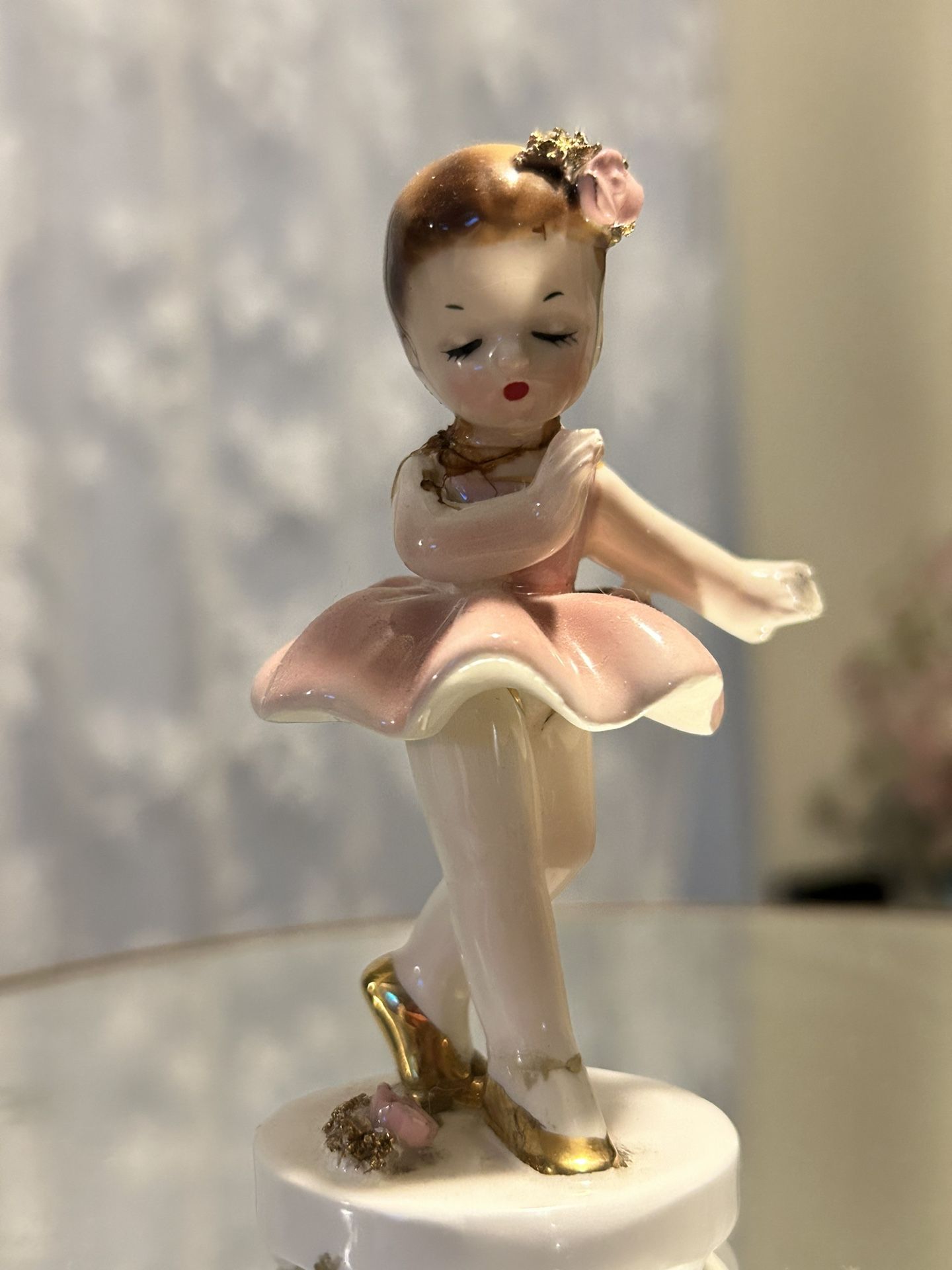 Josef originals Pink Ballerina Porcelain figurine