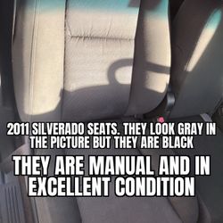 Silverado Seats Manual Black (3)