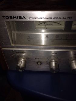 Toshiba Stereo Receiver Sa-725