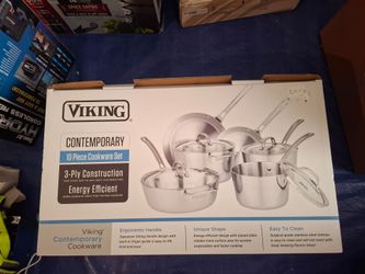 Viking 10 piece cookware set