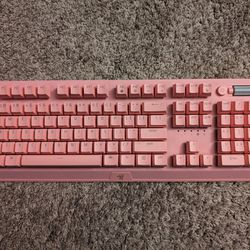 Razer Blackwidow V3 Keyboard Pink