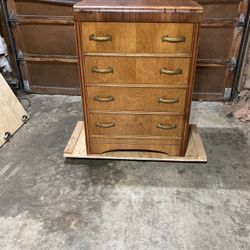 Art Deco Waterfall Dresser