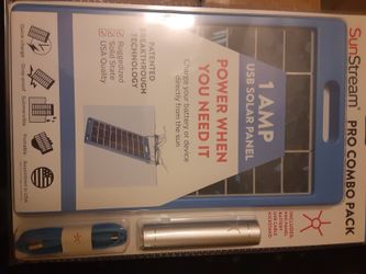 USB Solar Panel And Power Cell Rechargeable Portable Battery Power Cell