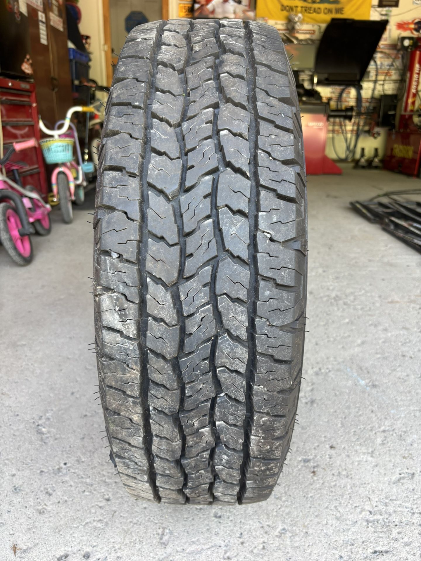 (1) - LT245/75/16 Goodyear Wrangler TrailMark Tire
