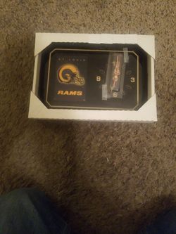 St.Louis  Rams  NFL  Clock 