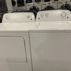 KENMORE XL TOP LOAD ELECTRIC WASHER & DRYER SET WORKS LIKE NEW WARRANTY DELIVERY READ…