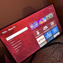 TCL 50” Tv Smart 4K 135$ Firm 