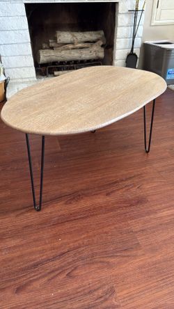 White Oak Coffee Table Side Table 33x21