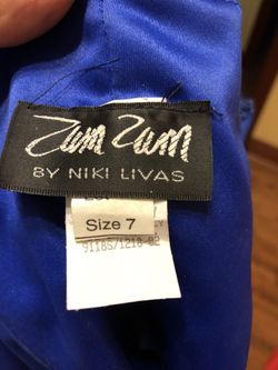 Zum Zam prom dress, size 7 $50