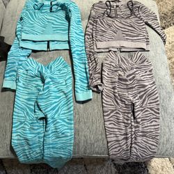 Striped Activewear Set 
