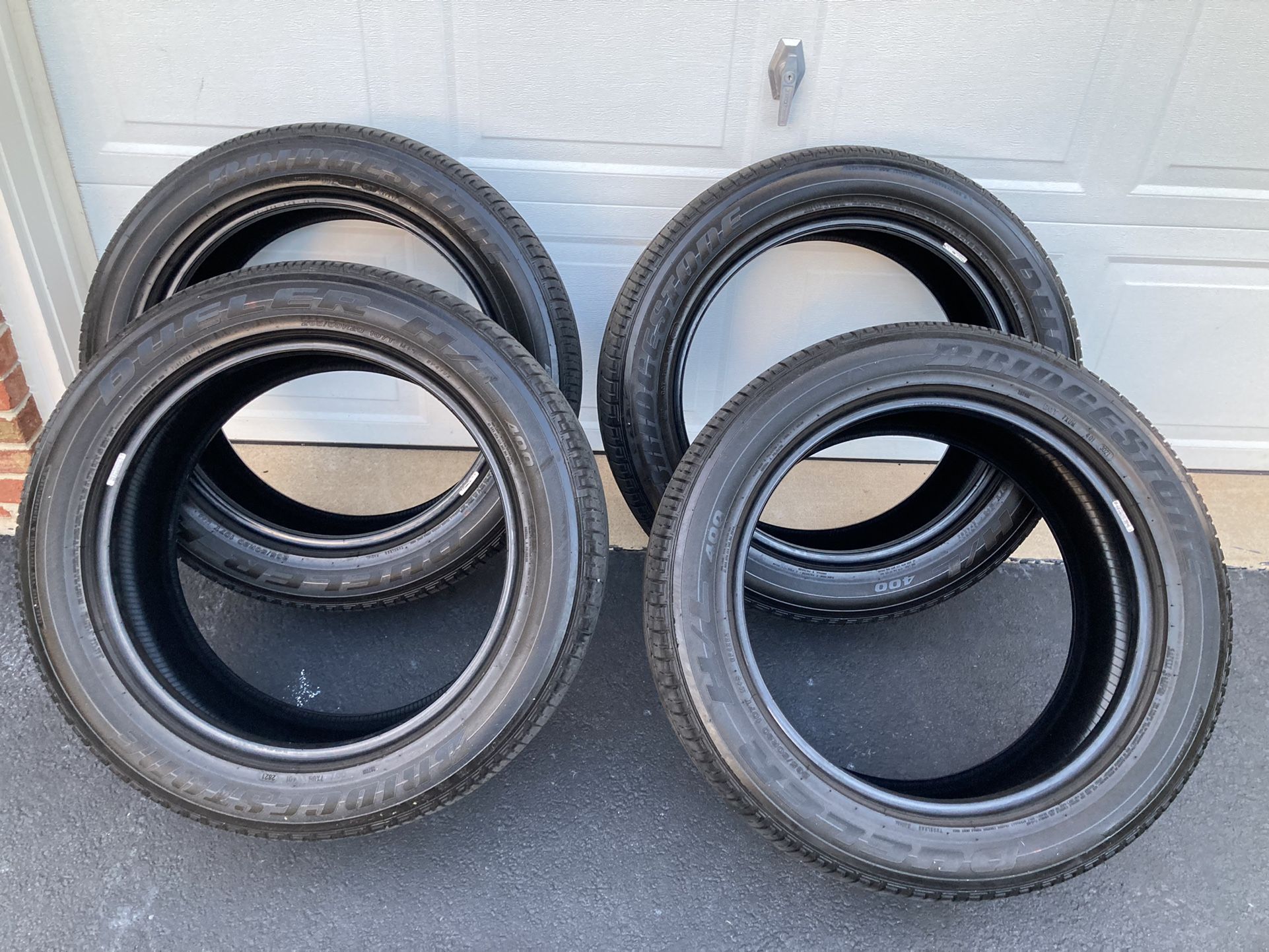 Bridgestone Dueler H/L Tires 265/50/R20 (Set Of 4) Used