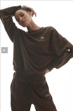 Alo sweatsuit (espresso)