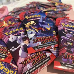 Pokémon: Scarlet & Violet Destined Rivals Sleeved Booster - Styles May Vary