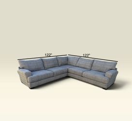 Beautiful Gray Sofa Sectional Couch + Free Delivery
