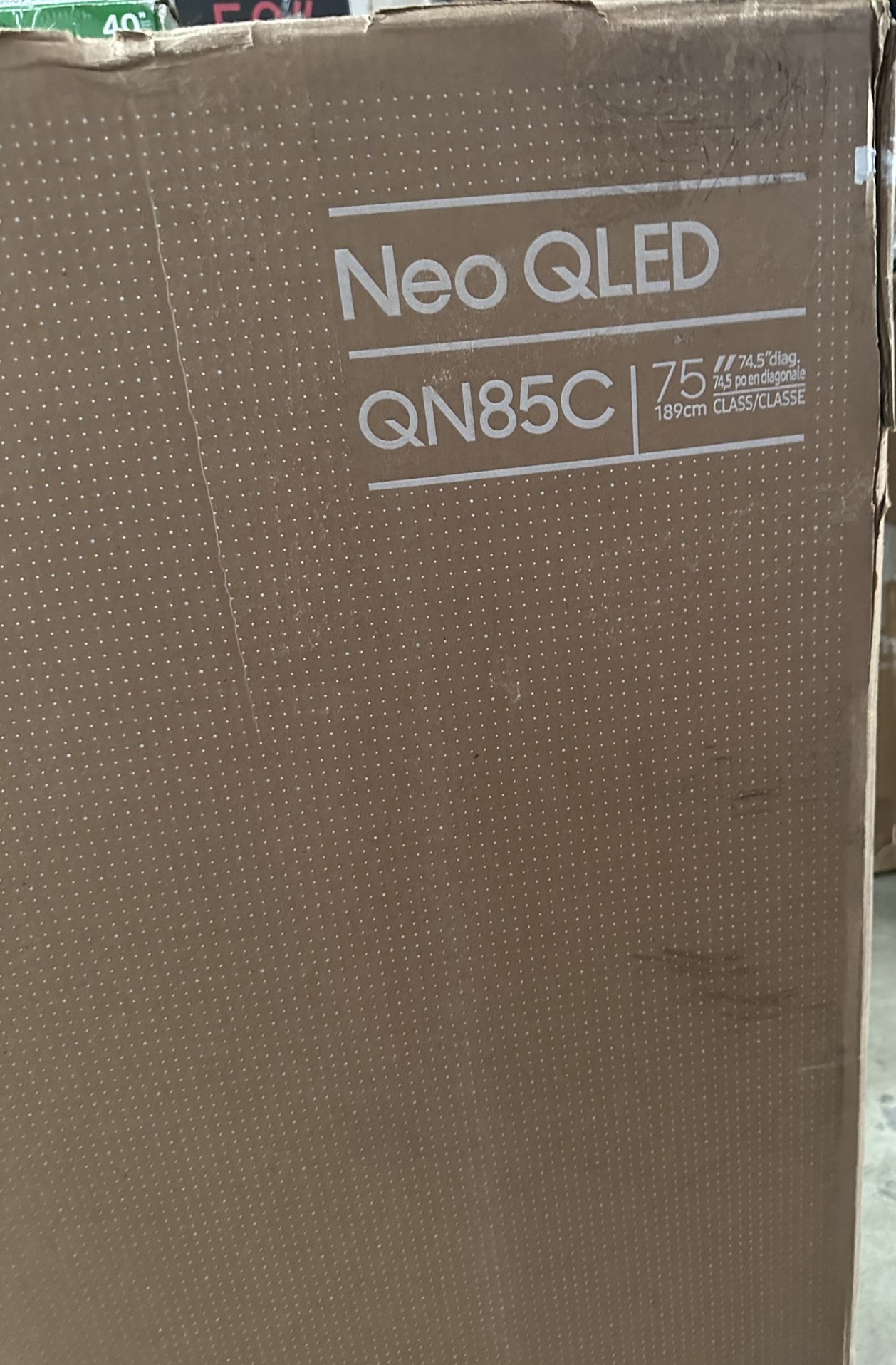 SAMSUNG 75 Inch Class Neo QLED 4K QN85C Series Neo Quantum HDR Dolby Atmos Object Tracking Sound Motion Xcelerator Turbo+ Gaming Hub Smart TV wit