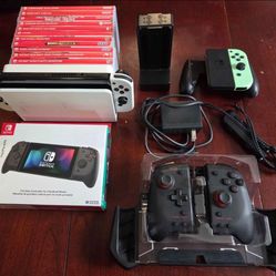 Nintendo Switch Oled Nice Lot