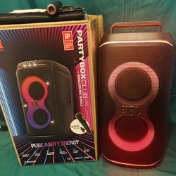 JBL Partybox Live 120 Portable Bluetooth Speaker w/ Wireless Mic, AI Led Lights, 160+ Watts, IPX4