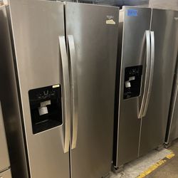 Whielpool Side By Side Fridge 33 Wide 