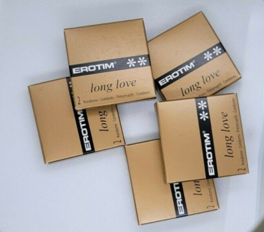 6 Pack Long Love Condoms  12 Count