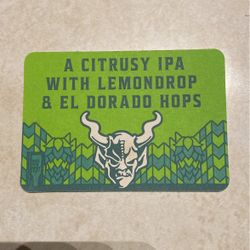 Stone IPA Coaster