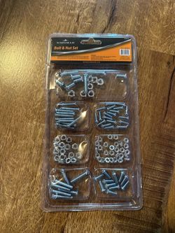 Kingman Bolts&Nuts W/Assorted Sizes In D.Blister Pack