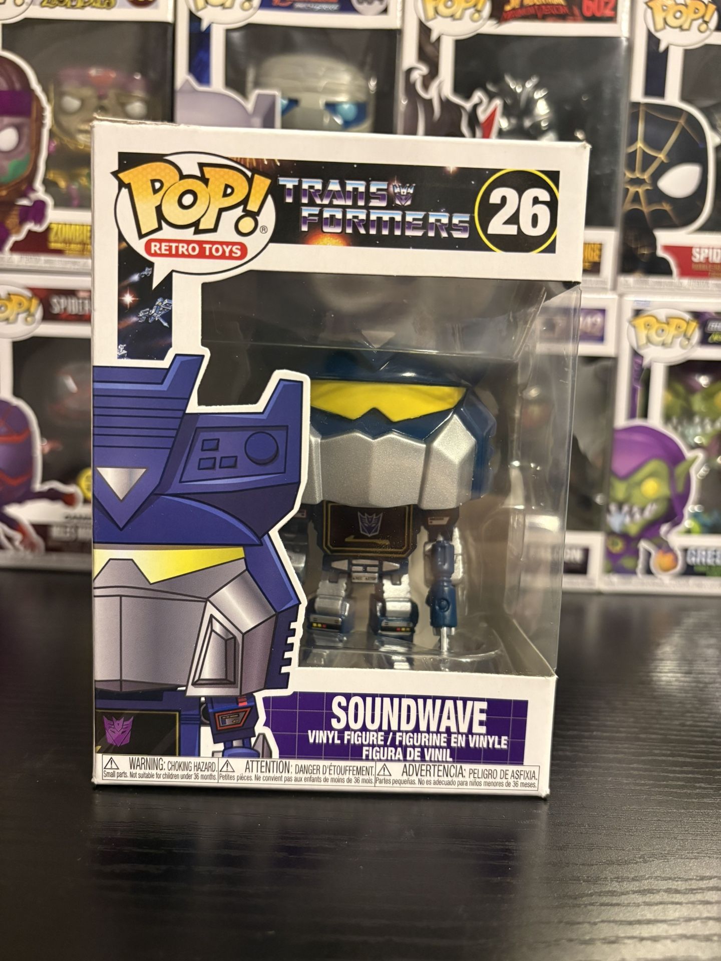 Transformers Soundwave Funko Pop #26