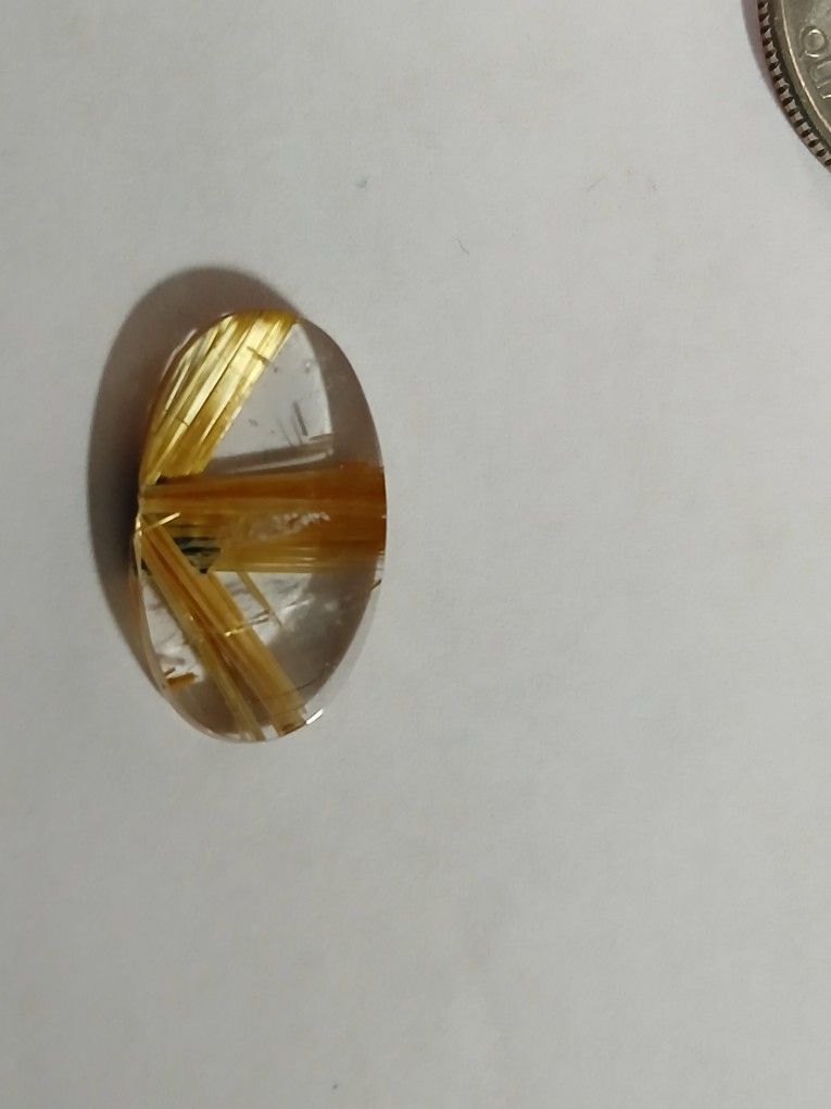 8ct Star Rudilite Quarts Cabochon Crystal