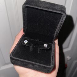Moissanite earrings