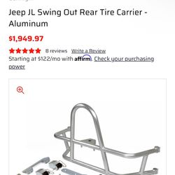 Jeep Tire Carrier