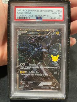 2021 Zekrom Celebrations PSA 10