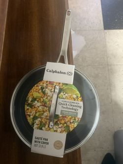 calphalon 3-qt saute pan stainless