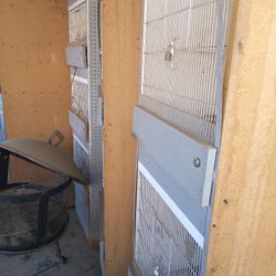 bird and rabbit cages